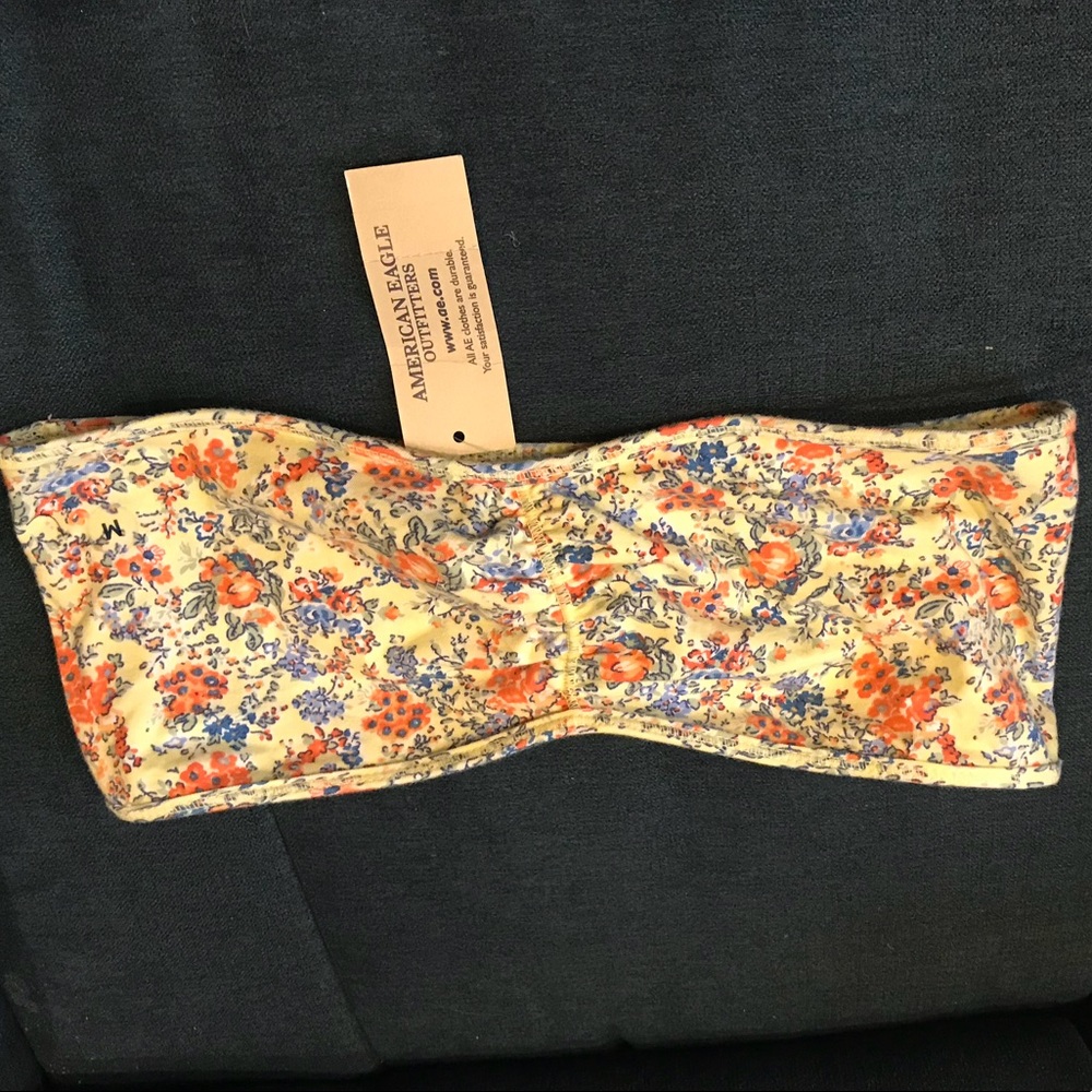 NWT American Eagle floral bandeau